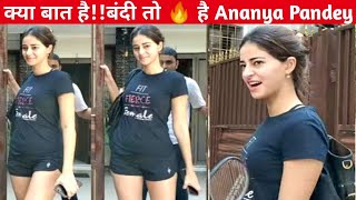 Ananya Pandey Looking so H0t in Gym Outfitsspotted in Bandra | bollywood news today | @FILMYFAME