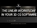 THE LINEAR WORKFLOW IN 3D CG APPLICATIONS