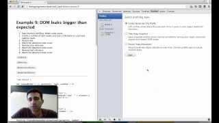 JavaScript Memory & Processing Profiling In Chrome