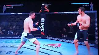 EA SPORTS UFC 2 Playing as Luke Rockhold vs. Chris Weidman