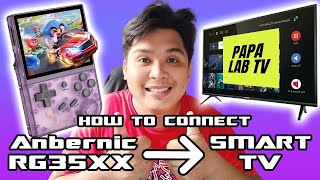 How to connect Anbernic RG35xx to TV - Tutorial