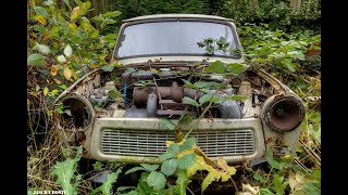 Abandoned cars (Autokerkhof E) Netherlands Oct 2020 (urbex lost place verlaten auto's car graveyard)