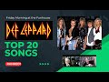 Def Leppard- Top 20 Songs!  (w/Martin Popoff)