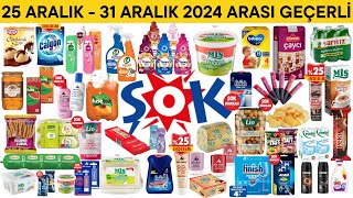 ŞOK AKTÜEL GIDA TEMİZLİK KAMPANYALARI | 25 ARALIK-31 ARALIK ARASI GEÇERLİ | ŞOK İNDİRİMLERİ