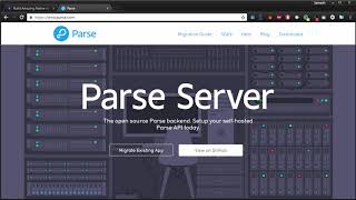 Getting Started with Ionic v2/v3 and Parse Server : Introduction to Parse Server
