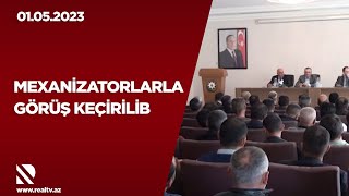 Mexanizatorlarla görüş keçirilib - Məqsəd cari ildə taxıl biçininin itkisiz həyata keçirilməsidir