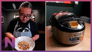 Zojirushi Rice Cooker Unboxing + Donabe Rice w/ Michelin Star Chef
