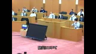 令和２年９月定例議会（第２日目９月３日）一般質問　前川申龍議員（新緑風会）・散会