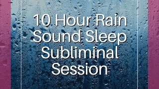 Let Go of Your Guilt & Forgive Yourself - (10 Hour) Rain Sound - Sleep Subliminal - Minds in Unison