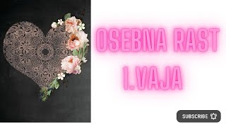 𝐎𝐒𝐄𝐁𝐍𝐀 𝐑𝐀𝐒𝐓 | 𝐎𝐒𝐍𝐎𝐕𝐍𝐀 1. 𝐕𝐀𝐉𝐀 - Spoznavanje lastnih misli in občutkov