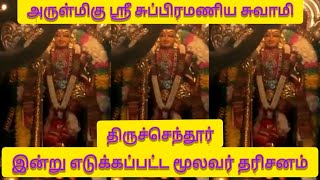 திருச்செந்தூர் அருள்மிகு ஸ்ரீ முருகன் கோவிலில் நடந்த மிகவும் வினோதமான நிகழ்வு மூலவர் ஜீவ ஜோதி