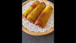 Air Fryer Recipe | Cheese of Bread Rolls with Sausage Cubes