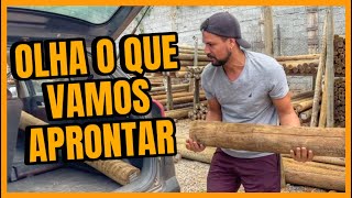 VLOG: WE WENT TO GET WOOD TO MAKE SOMETHING WE HAVE BEEN WAITING FOR | Henrique Buttler