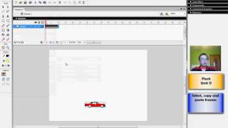 Flash Unit D 12 Select, copy and paste frames