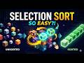 Selection Sort Time Complexity Explained | O(n²) Visualized
