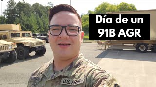 Cómo son los días de un 91B Army AGR