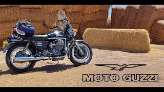 1976 Moto Guzzi Convert: San Diego to Palm Springs dentist appointment