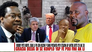 Gracia Delva rele Anmwe Konplo, Roody Sanon Kriye se revoltan, Gwo Chabrak Ameriken ap antre Haiti!