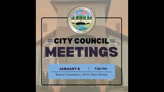 Mountain House, CA: City Council Meeting (January 8, 2025 - 7:00 p.m. meeting)