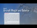 Aircraft Weight & Balance (Aviation Maintenance Technician Handbook FAA-H-8083-30A Audiobook Ch.6)