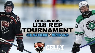 Chilliwack U18 Rep Tournament - Chilliwack Bruins vs Mission Stars