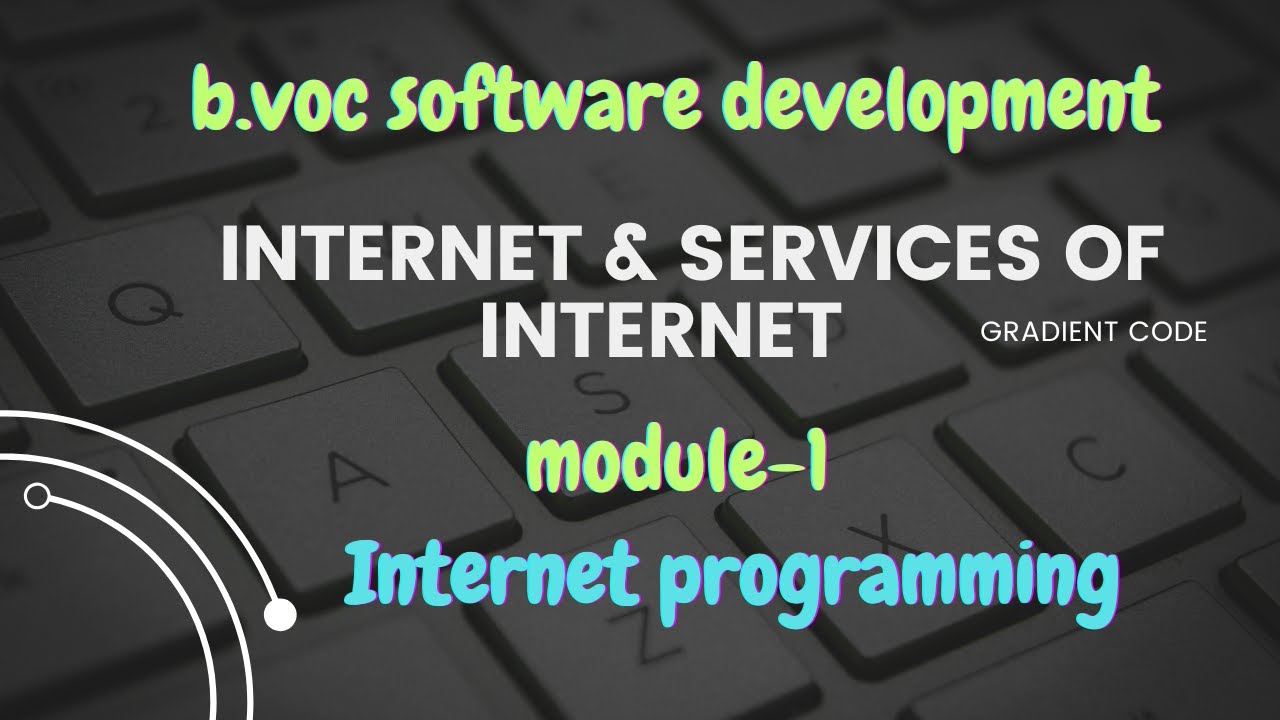 Internet |Services Provide By Internet |B.VOC Software Development ...