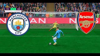 Premier League | MANCHESTER CITY vs ARSENAL | [Penalty shootout] FIFA 23