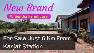 New Brand #readyfarmhouseforsaleinkarjat just 6 km From #karjatstation Karjat Estate Agent9112238439