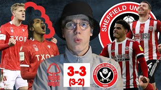FOREST ARE THROUGH TO THE FINAL - Forest 3-3 Sheffield Utd Match Reaction and Analysis
