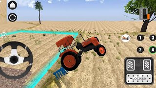 Top Tractor Framing Driver: Village Simulator 2023 - Forage plow Farm Harvester - android gameplay