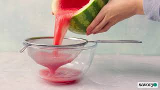 How to Make Watermelon Punch | Take5 | SavoryOnline