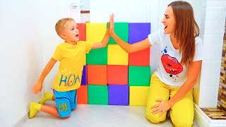 Vlad and Nikita Play with toys | Hide and seek with Mom Compilation video for kids
