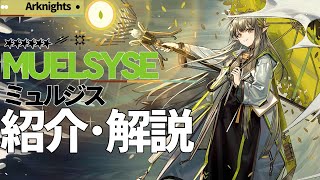 【アークナイツ】星6先鋒 - 戦術家『ミュルジス(Muelsyse)』オペレーター紹介/解説 Vol.164【Arknights/明日方舟】