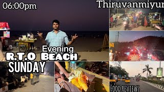 Thiruvanmiyur RTO Beach Chennai travel area