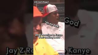 Jay Z Reaction to Kanye West making beats