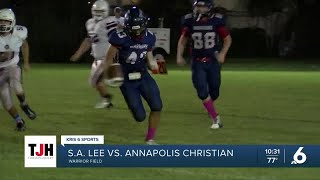 FNF Week 7: Annapolis Christian 48, San Antonio Lee 0