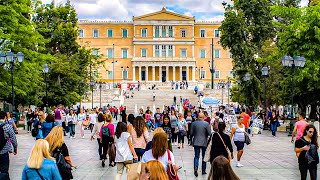 Athens - Vibrant Syntagma Square Walk