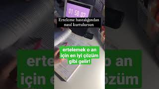 ERTELEME HASTALIĞI! #shorts #tyt #ayt #reels #youtube #keşfet #hikaye #lgs