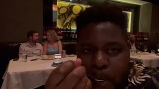 NYC Food Vlog | Dinner At Morton’s Steakhouse