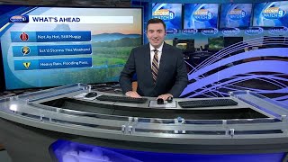 Video: Muggy and thunderstorms