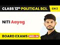 Class 12 Political Science Chapter 3 | NITI Aayog - Politics of Planned Development 2022-23