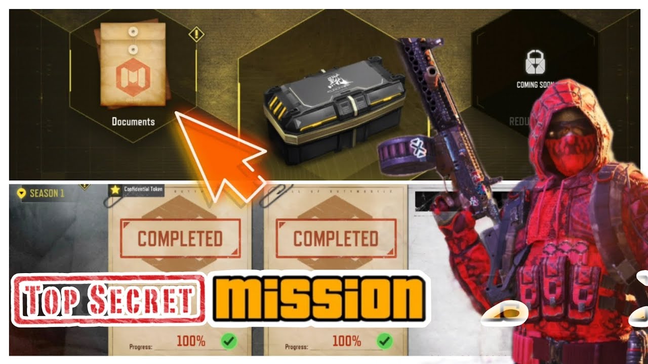 ELITE MISSION DOCUMENTS CALL OF DUTY MOBILE KUROHANA WEAPON CRATES ...