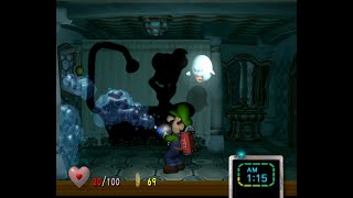 Playingthrough Luigi's Mansion Beta restoration