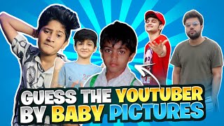 Guess the Youtuber by their Childhood Photo!😱Ft.Maaz Safder,Ducky Bhai,Little Zalmi!🔥 | Vampire YT