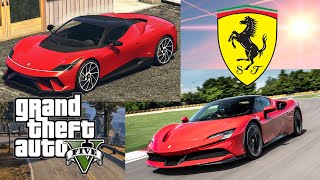 GTA V Cars In Real Life | Ferrari (2020)