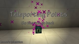 檸檬的minecraft紅石發明-傳送點|Teleporting Points|Lemon's Invention