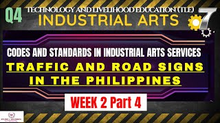 TLE Grade 7 Quarter 4 - Industrial Arts Week 2 Part 4: TRAFFIC AND ROAD SIGNS IN THE PHILIPPINES