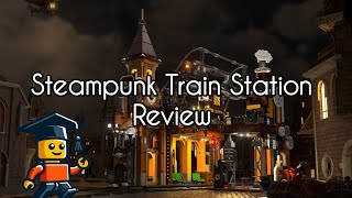 Steampunk Train Station by @funwhole | Build \u0026 Review