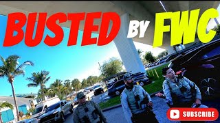 BUSTED BY FWC USING OYSTERS (Martin County Florida)