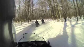 Up North Snowmobiling Crash